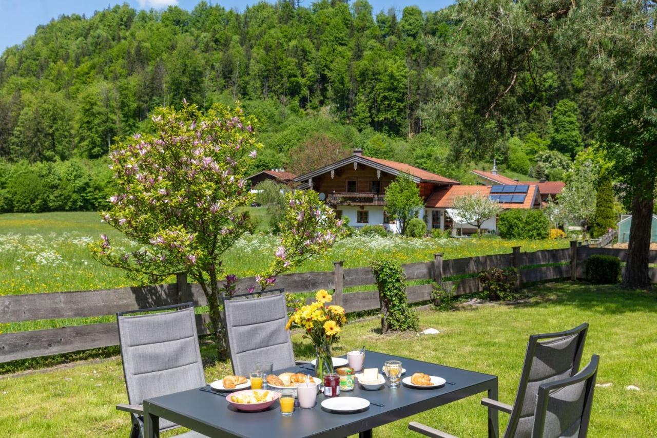 Ganzes Haus Mit Grossem Garten Und Eigener Sauna Unterwössen Exterior foto